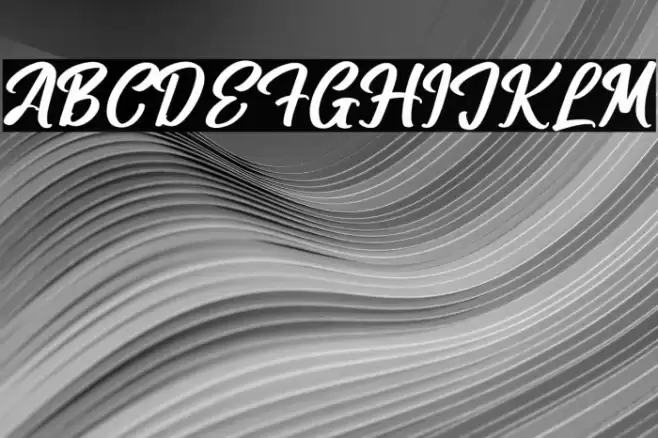 Andylante Jhondyle Font examples