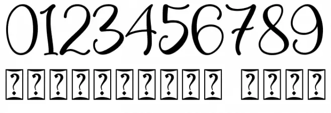 Andyou - Personal Use Font OTHER CHARS