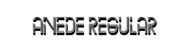 Anede Regular  Frei Schriftart Herunterladen