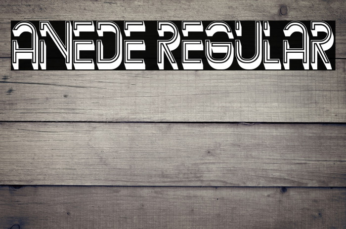 Anede Regular Example 1
