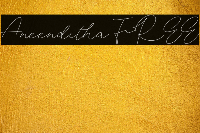 Aneenditha FREE Example 2