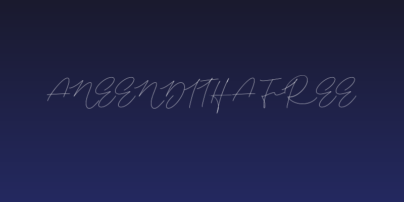 Aneenditha FREE Social Header