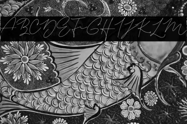 AneendithaFREE Font examples