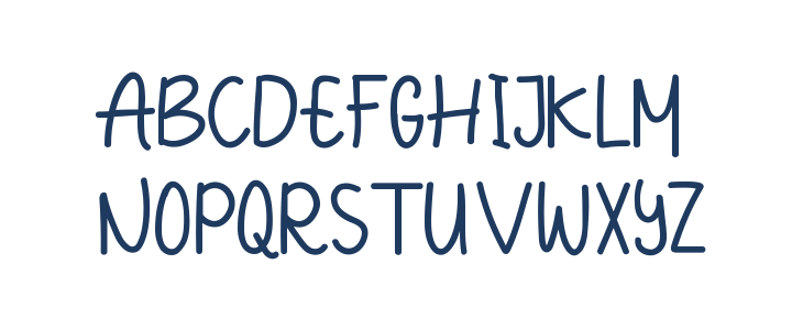 Aneethademo Sans Lowercase