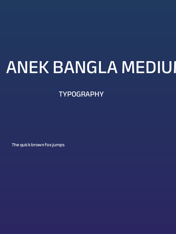 Anek Bangla Medium Poster