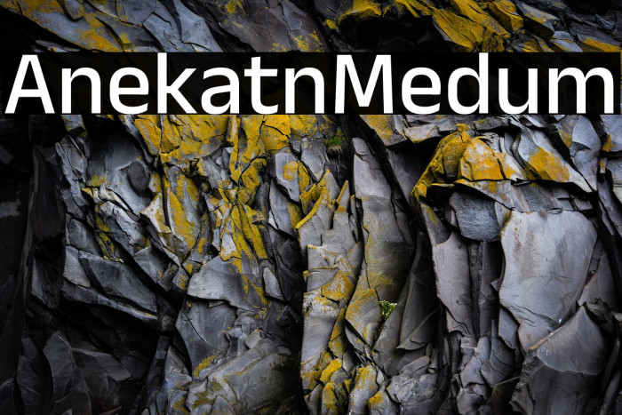 Anek Latin Medium Example 1