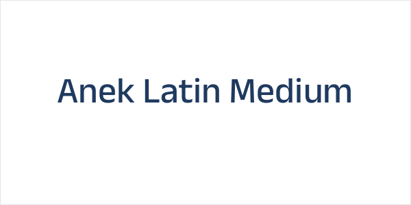 Anek Latin Medium Logo