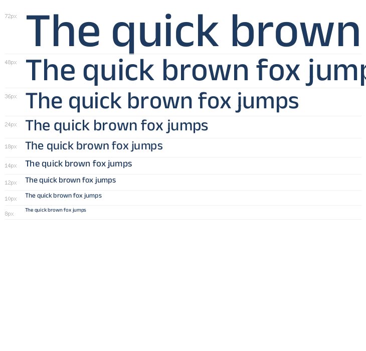 Anek Latin Medium Waterfall