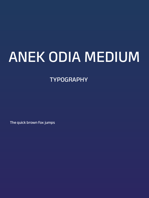 Anek Odia Medium Poster