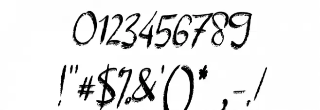 Aneka Satwa Font OTHER CHARS