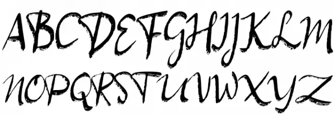 Aneka Satwa 字体 大写