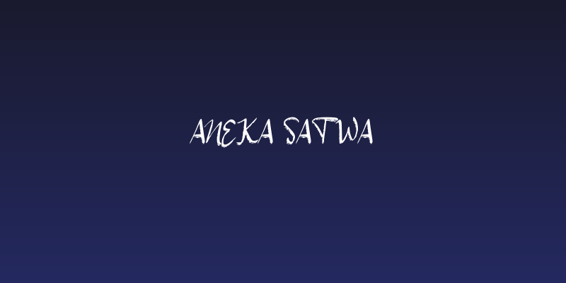 Aneka Satwa Social Header
