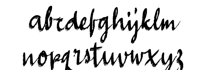 Aneka Satwa Font LOWERCASE