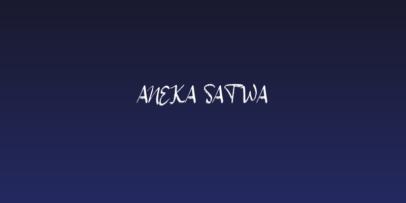 Aneka Satwa Social Header