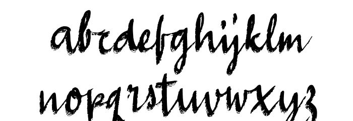 Aneka Satwa Font LOWERCASE