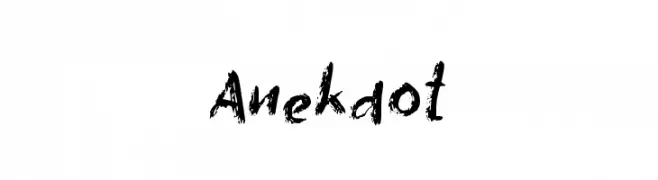 Anekdot  baixar fontes gratis