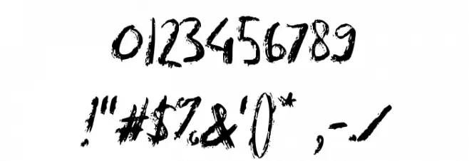 Anekdot Font OTHER CHARS