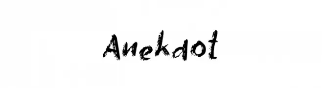 Anekdot  नि: शुल्क फ़ॉन्ट्स डाउनलोड