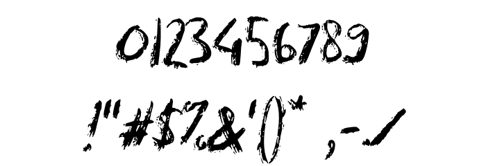 Anekdot Font OTHER CHARS