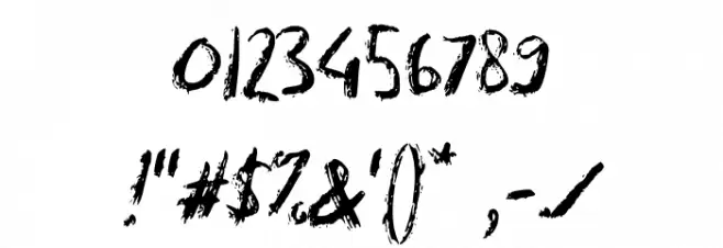 Anekdot Font OTHER CHARS