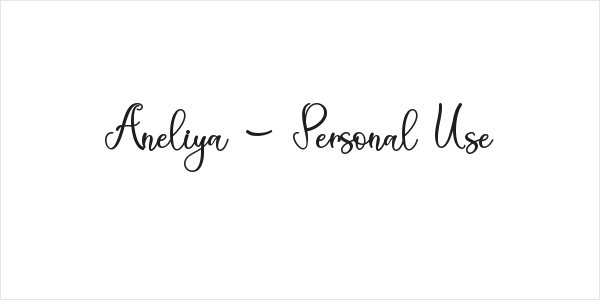 Aneliya - Personal Use Logo