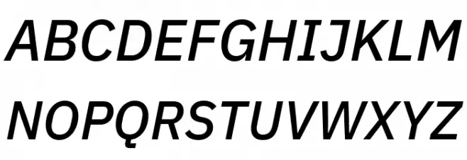 Aneliza SemiBold Italic Polices MAJUSCULES