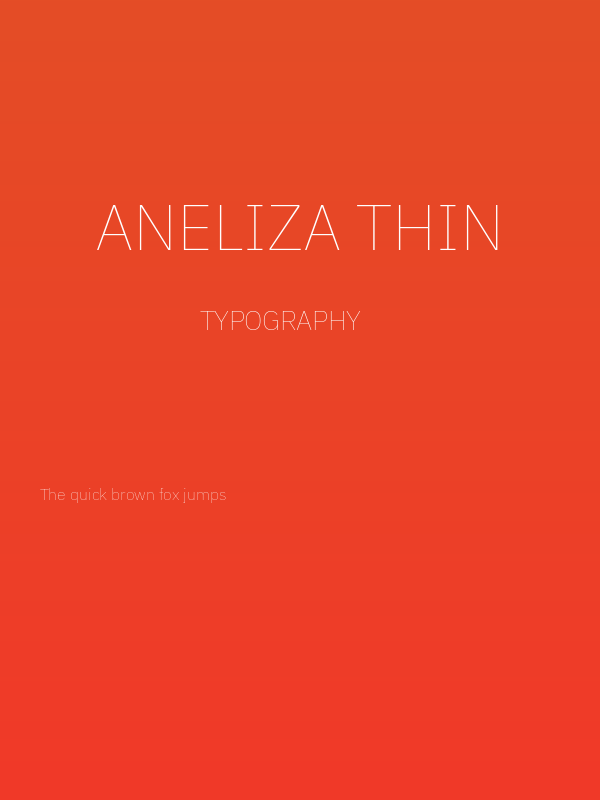 Aneliza Thin Poster