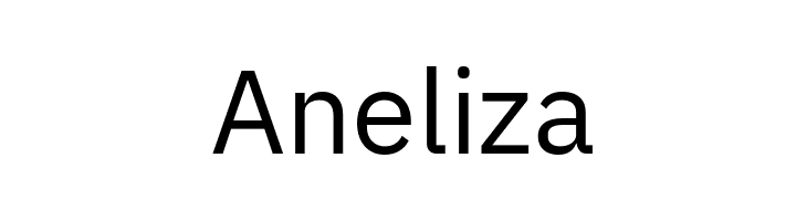 Aneliza  フリーフォントのダウンロード
