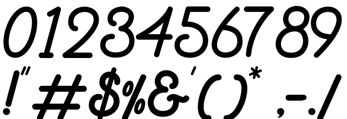 Anelka Fambuya Regular Font OTHER CHARS