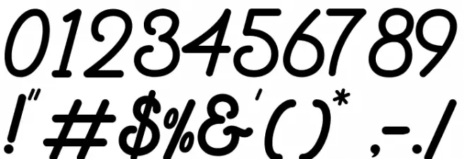 Anelka Fambuya Regular Font OTHER CHARS