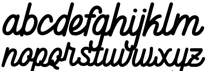 Anelka Fambuya Regular Font LOWERCASE