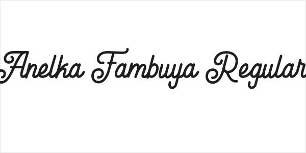 Anelka Fambuya Regular Logo
