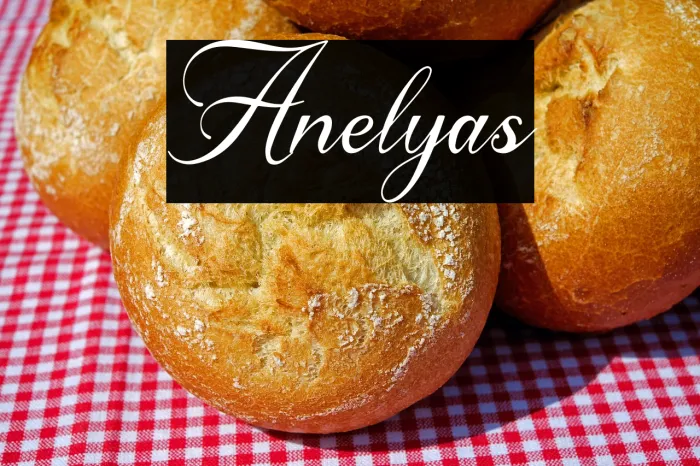 Anelyas Example 1