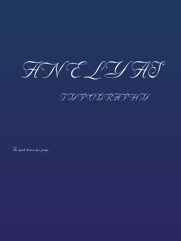 Anelyas Poster