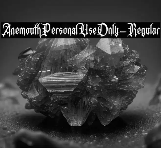 AnemouthPersonalUseOnly-Regular Font examples