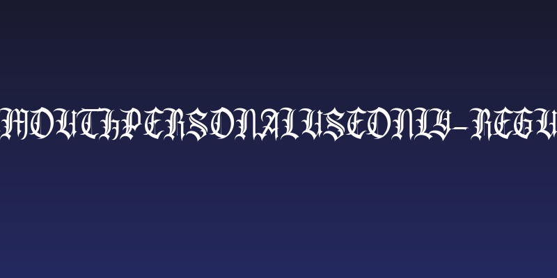 AnemouthPersonalUseOnly-Regular Social Header