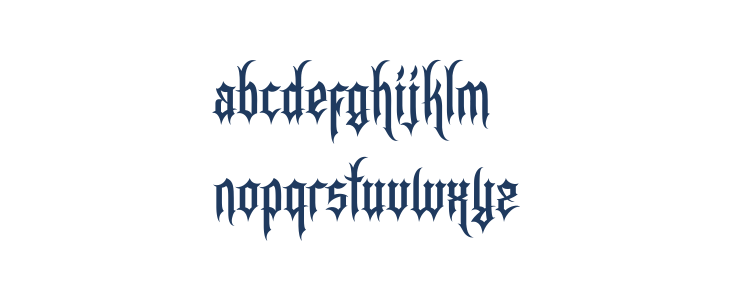 AnemouthPersonalUseOnly-Regular Lowercase