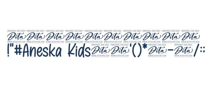 Aneska Kids Personal Use Other Characters