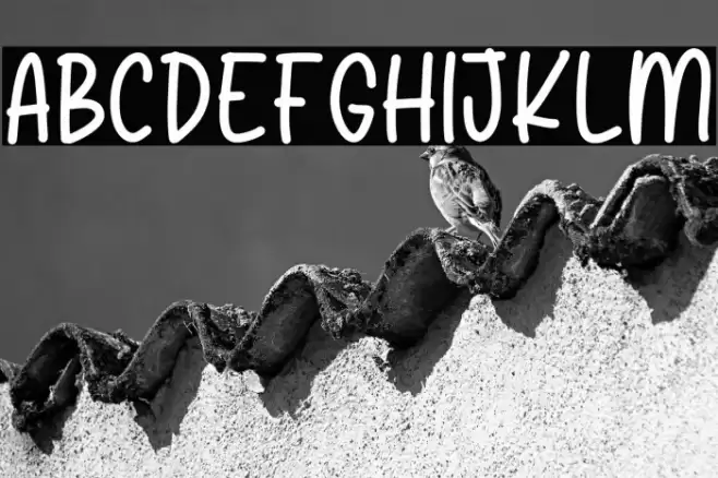 Aneska Kids Personal Use Font examples