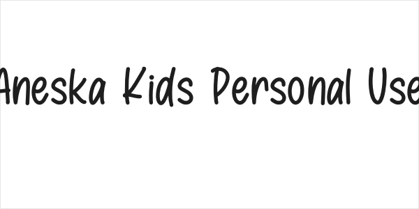 Aneska Kids Personal Use Logo