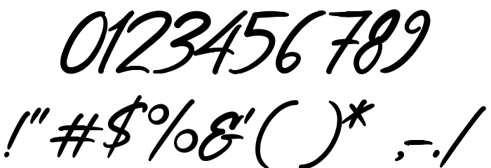 Anesthesa Font OTHER CHARS