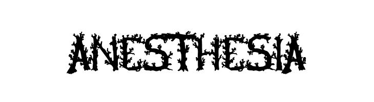 Anesthesia Font