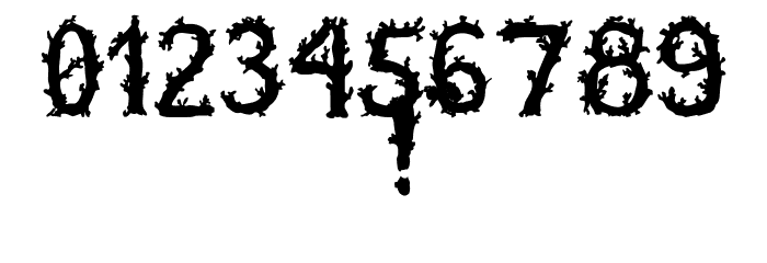 Anesthesia Font OTHER CHARS