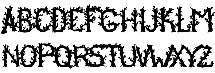 Anesthesia Font LOWERCASE