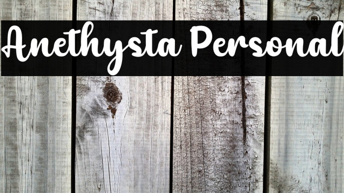 Anethysta Personal Example 2