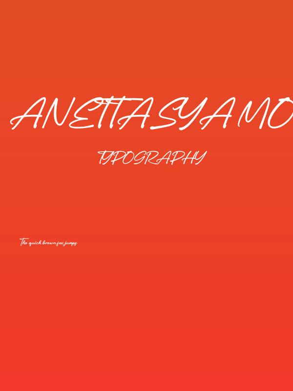 Anettasya Mottarue Poster