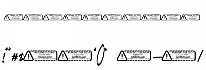 Anetthy Font OTHER CHARS
