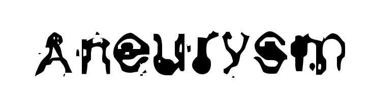Aneurysm  免费字体下载