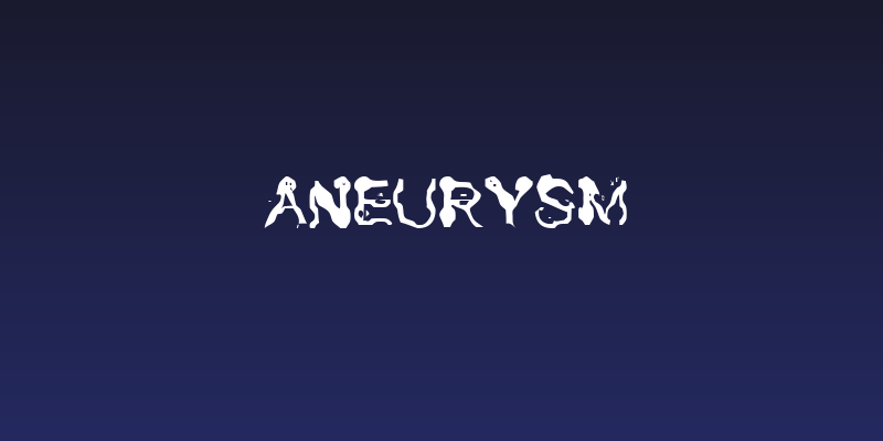 Aneurysm Social Header