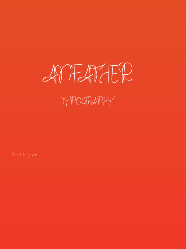 Anfather Poster